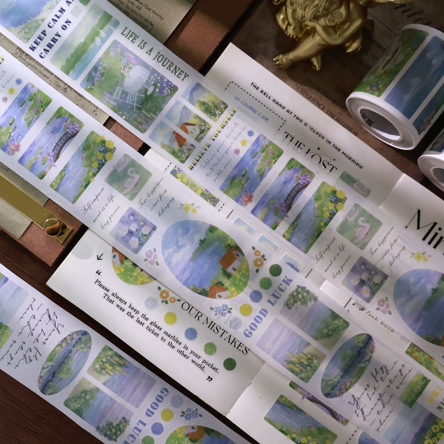 Painting Whisper Collection Masking Tape | Cute PET / Washi Tape