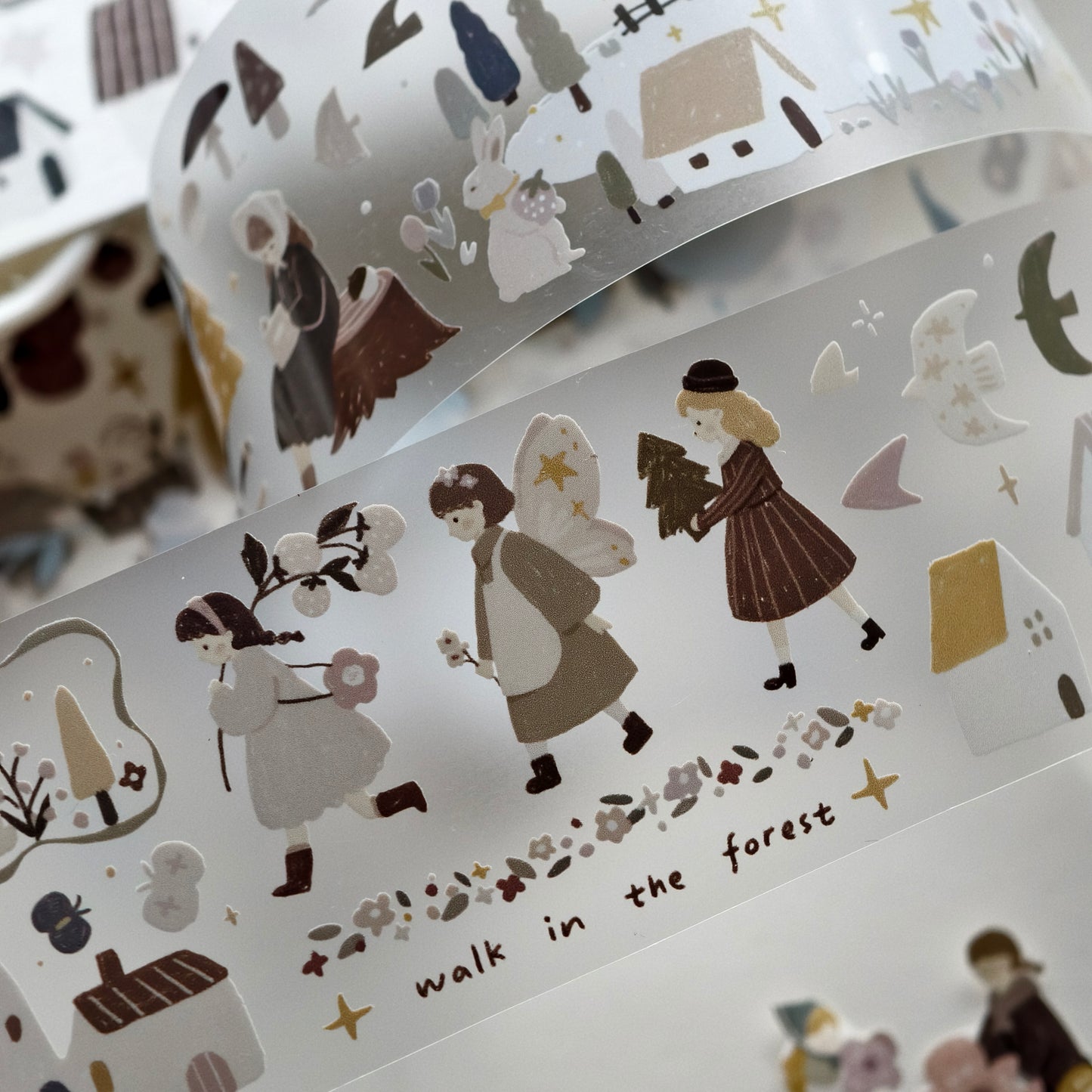 Afternoon Tea in the Fields Collection Masking Tape | Cute PET / Washi Tape