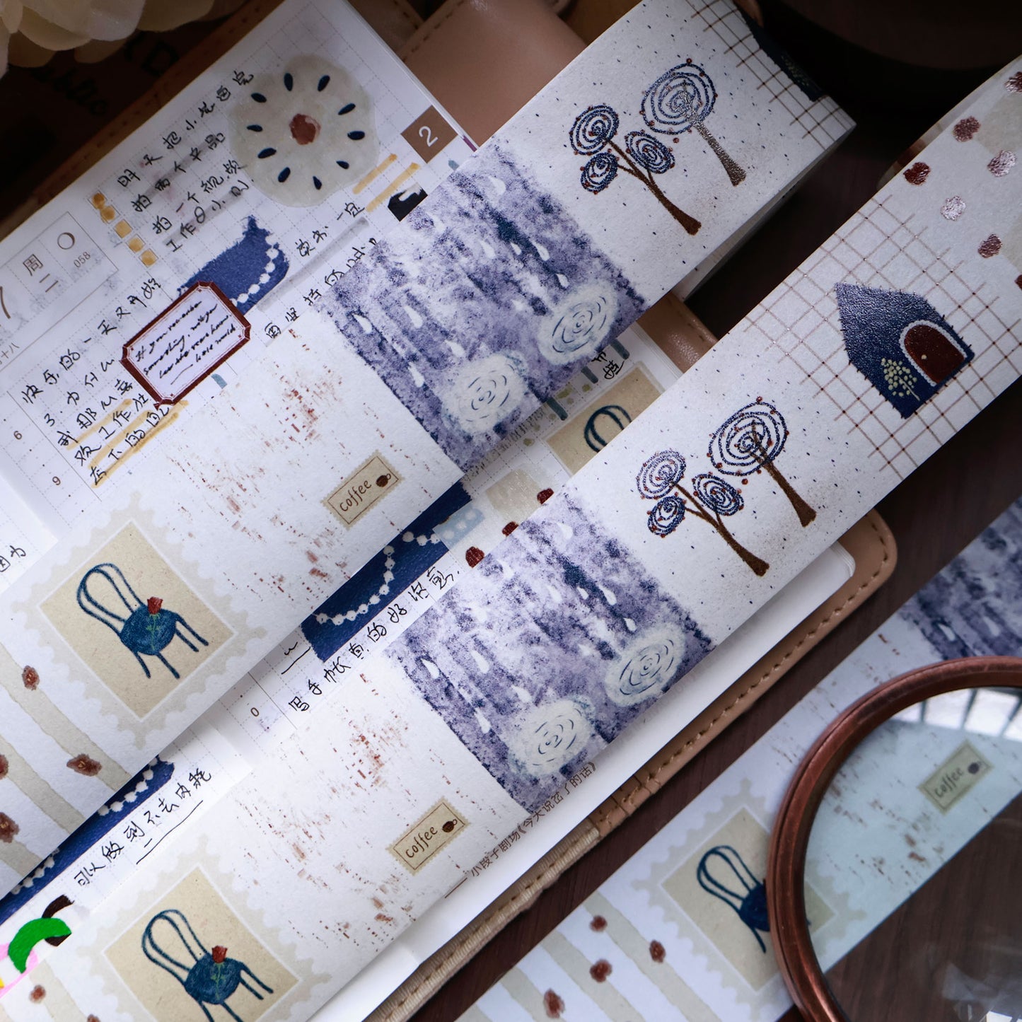 Old tune Collection Masking Tape | Cute PET / Washi Tape