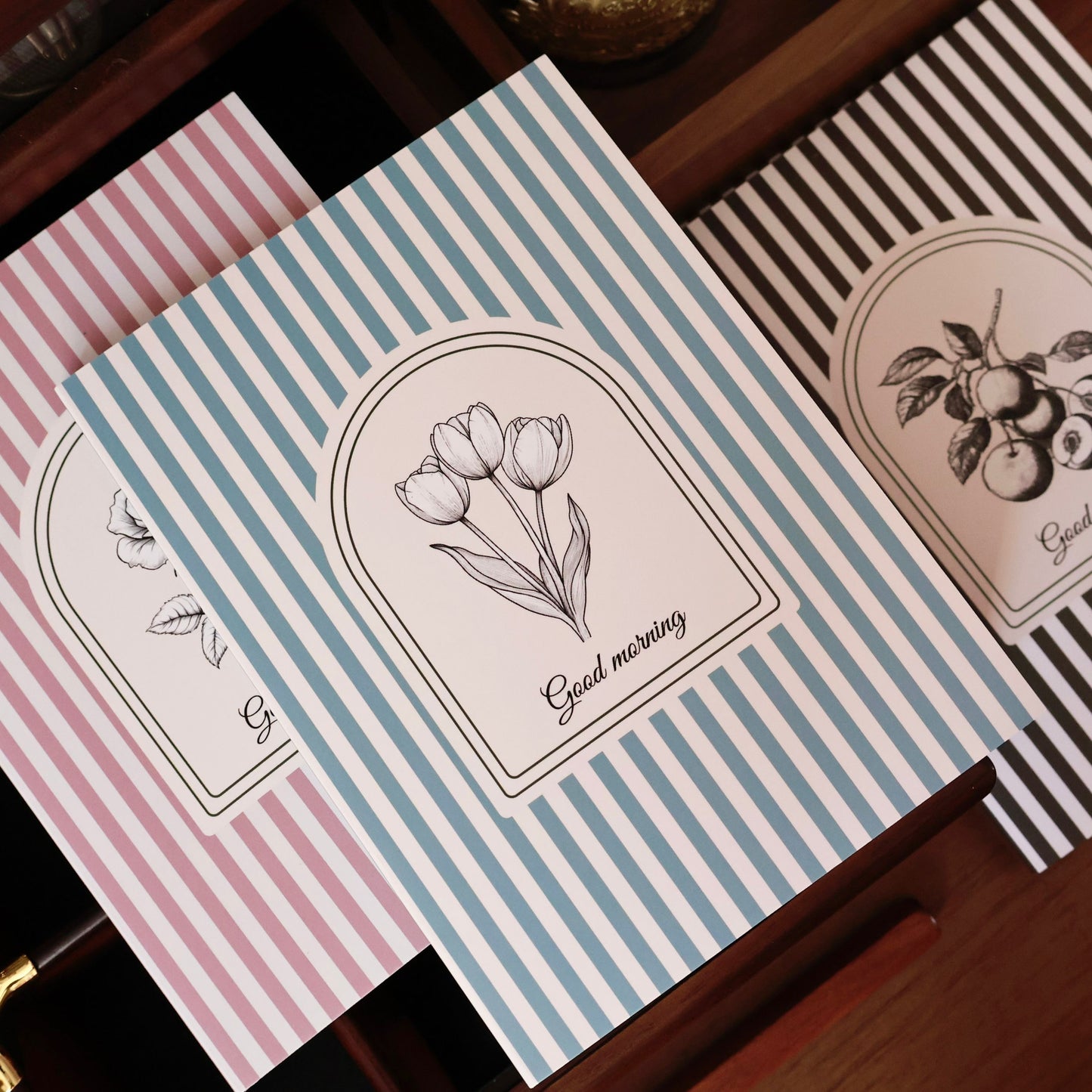Retro Striped Book Notebook Journal notebook collage book blank notebook