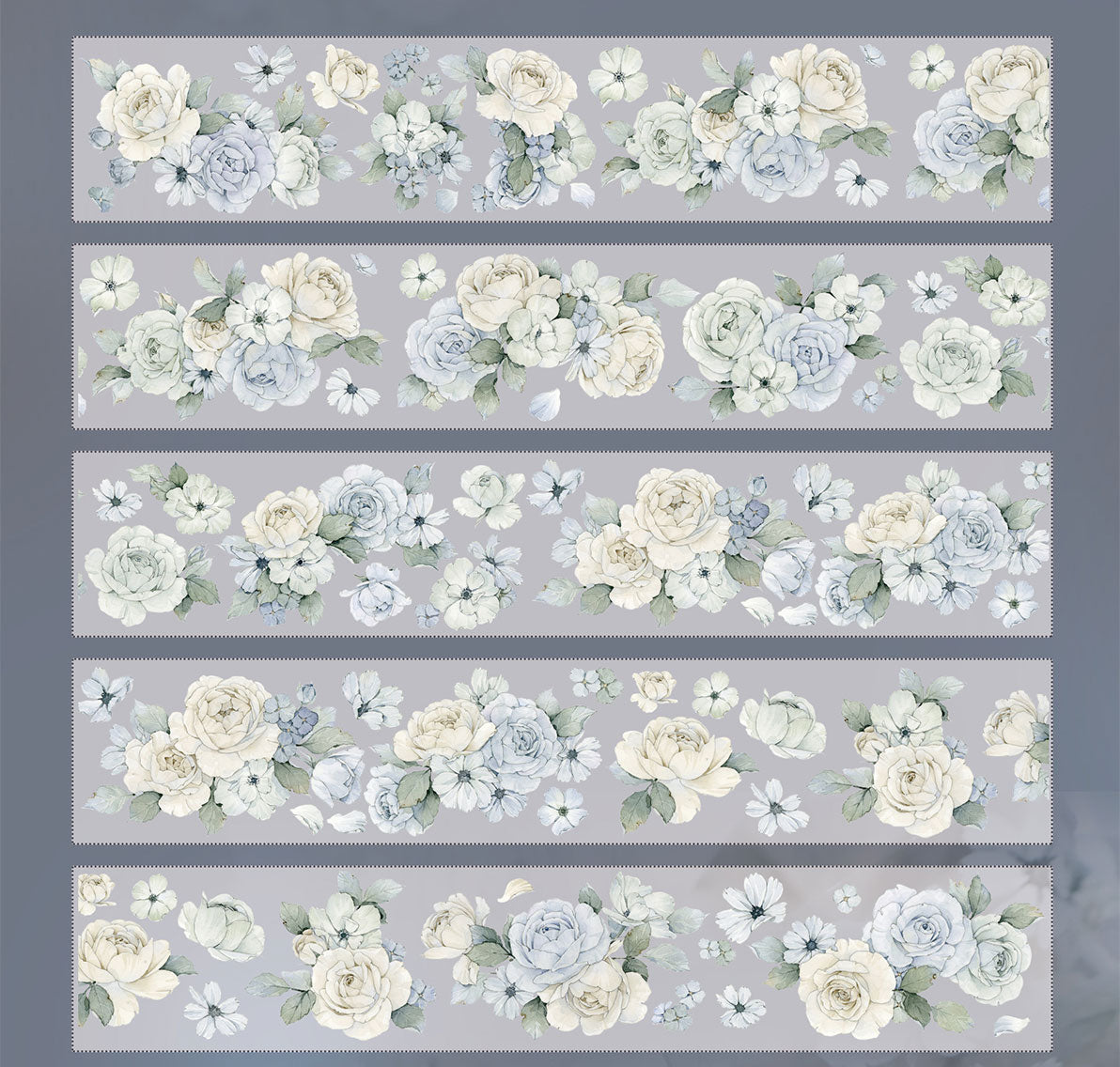 Yuyao vintage flower PET and Washi tape