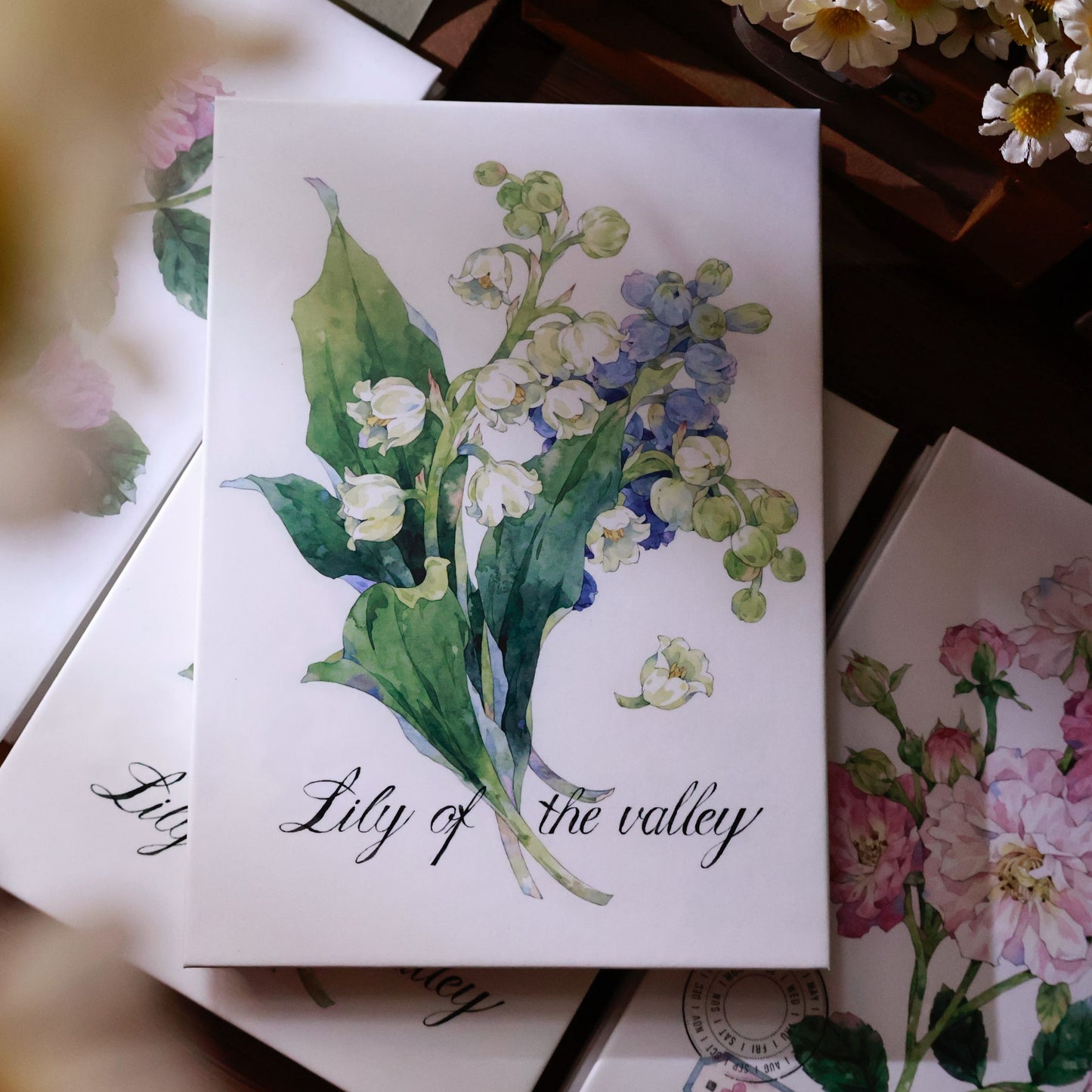 Flowers Notebook organ notebook collage book blank notebook organ book