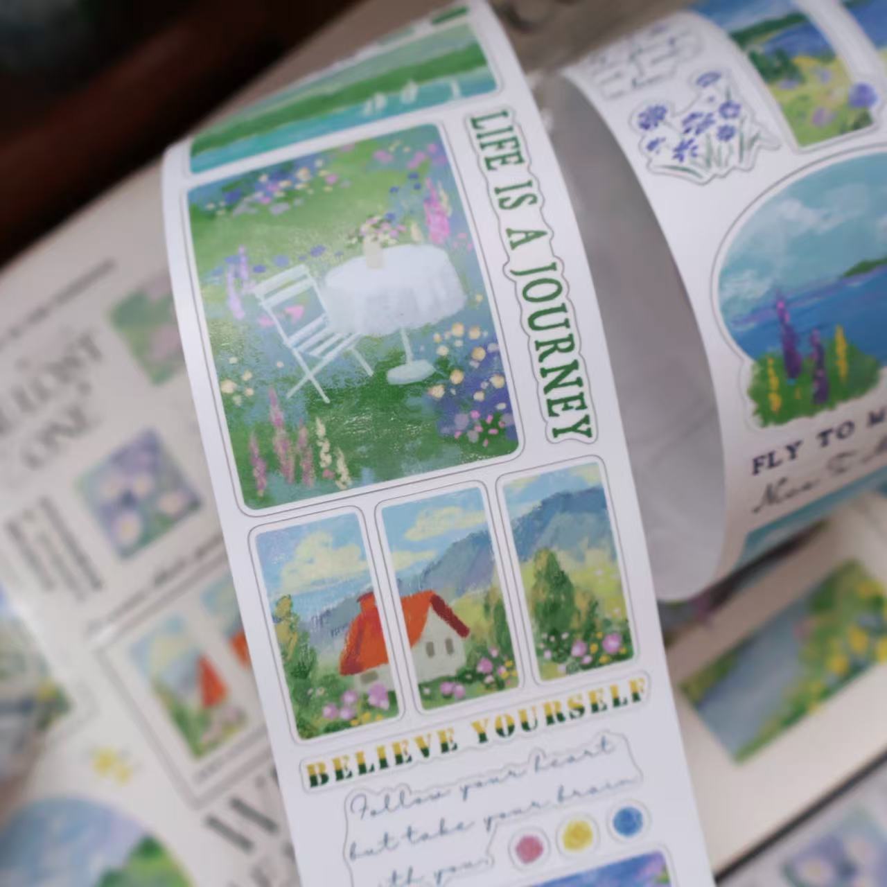 Painting Whisper Collection Masking Tape | Cute PET / Washi Tape