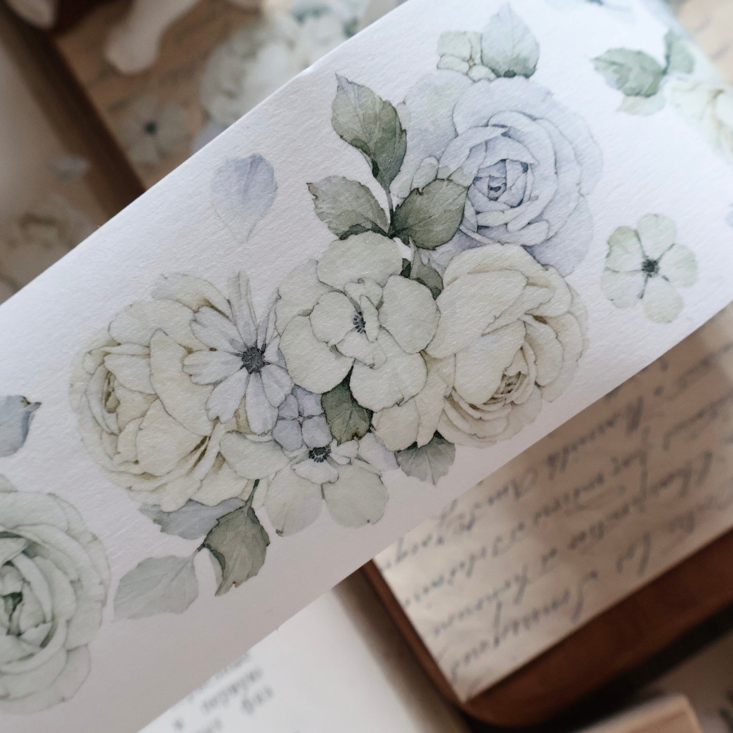 Yuyao vintage flower PET and Washi tape