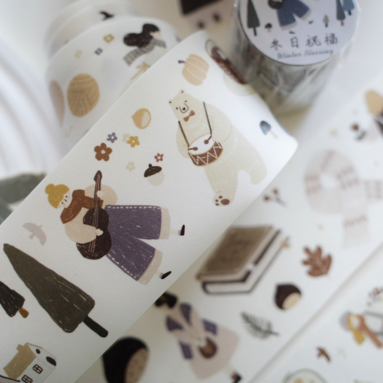 Winter Blessing Collection Masking Tape | Cute PET / Washi Tape