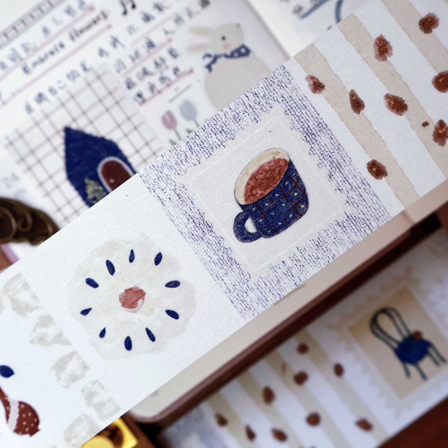Old tune Collection Masking Tape | Cute PET / Washi Tape