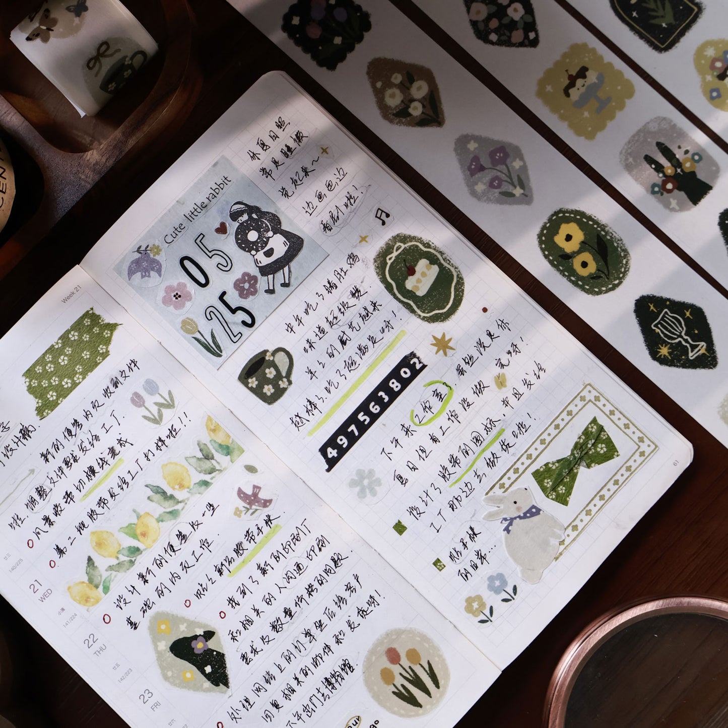 Spring exhibition Collection Masking Tape | Cute PET / Washi Tape