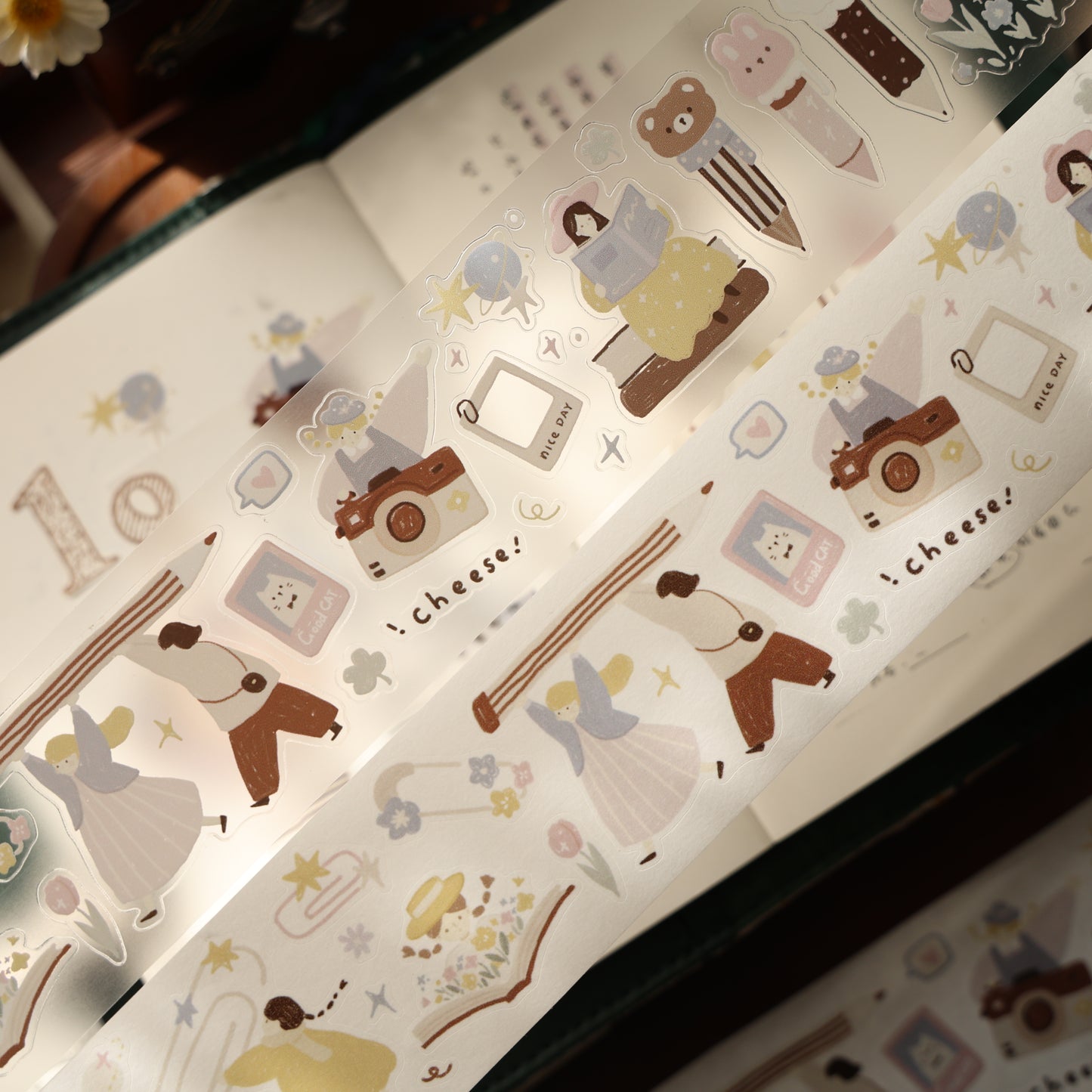 Stationery Planet Collection Masking Tape | Cute  PET / Washi Tape