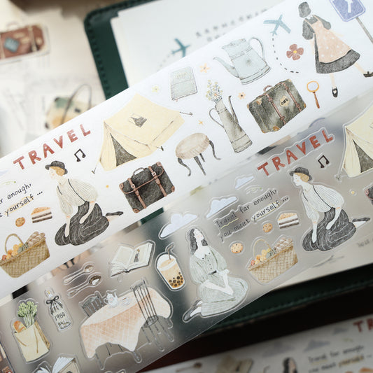 Travel diary Collection Masking Tape | Cute  PET / Washi Tape