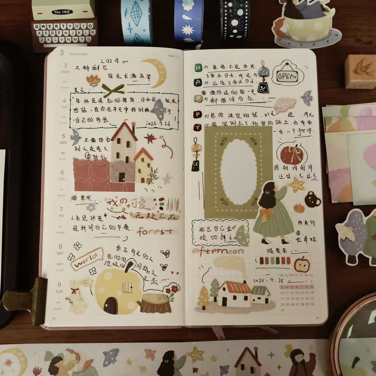 Her apple orchard Collection Masking Tape | Cute  PET / Washi Tape