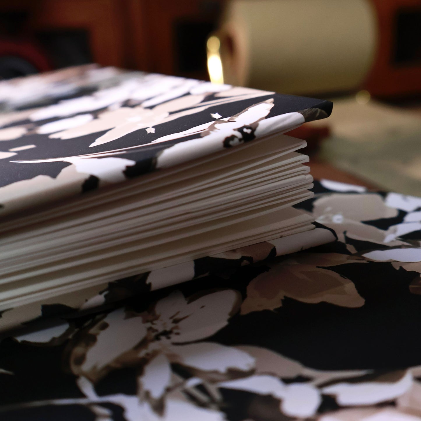 Floral Notebook organ notebook collage book blank notebook organ book