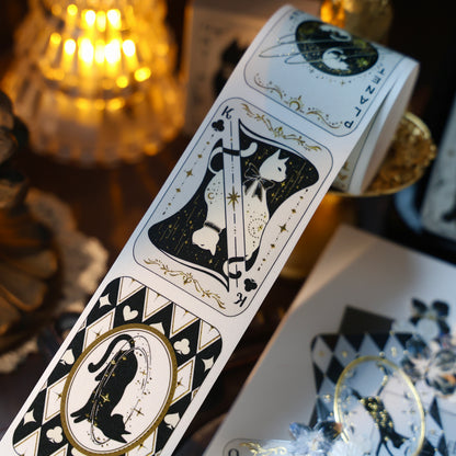 Star Card Notes Light retro base tape handbook material PET washi tape