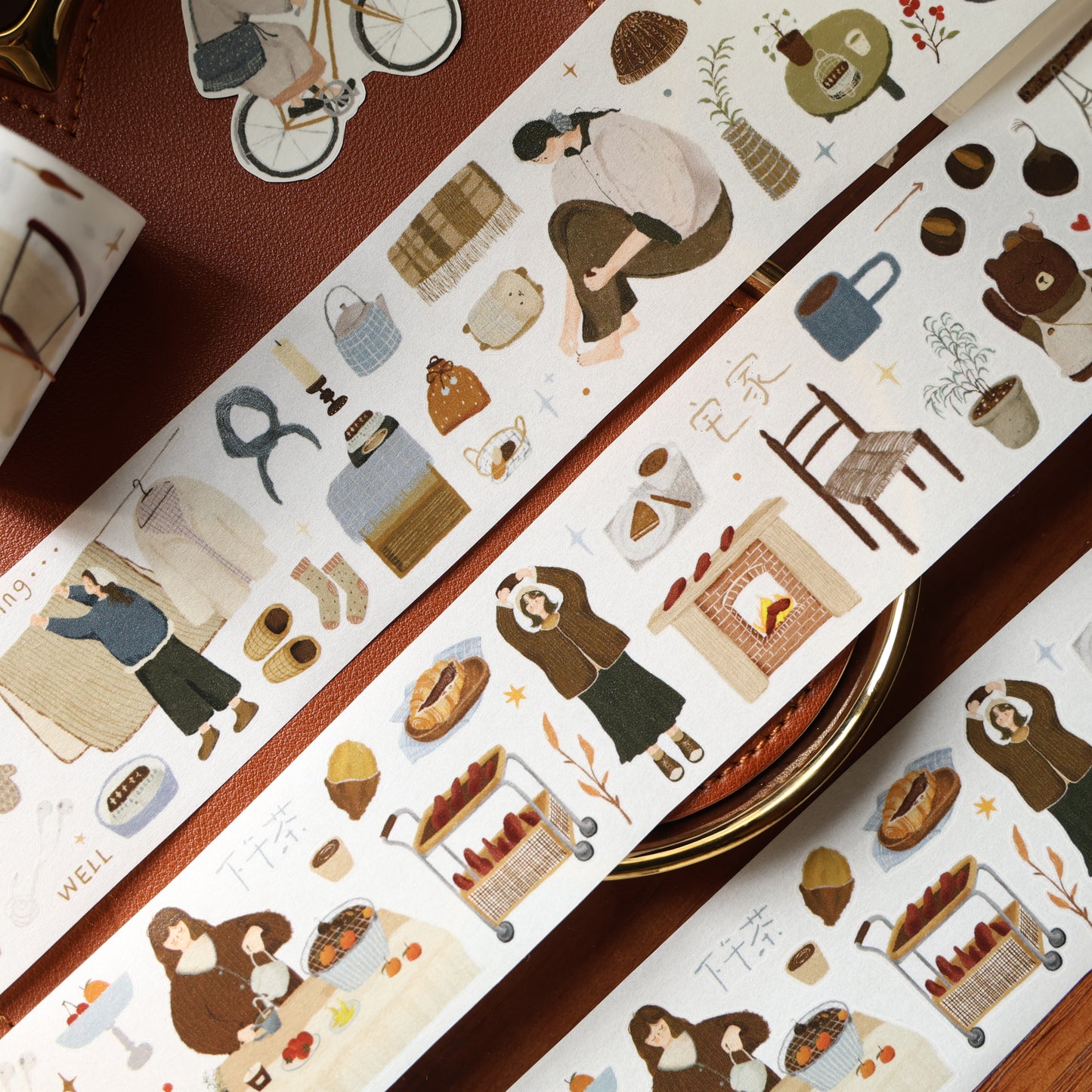 The life like salted fish Collection Masking Tape | Cute  PET / Washi Tape