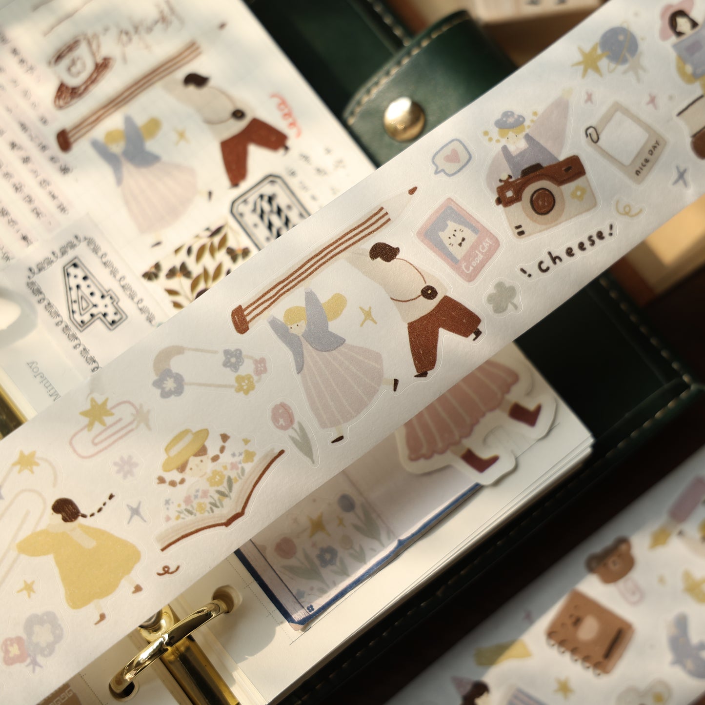 Stationery Planet Collection Masking Tape | Cute  PET / Washi Tape