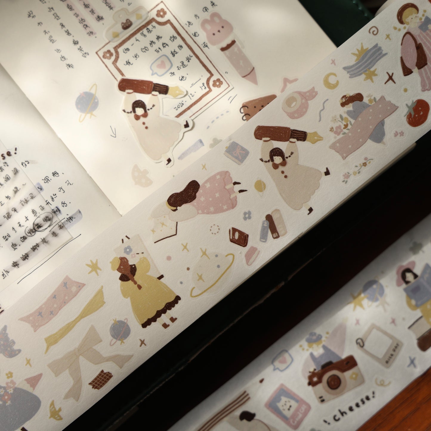 Stationery Planet Collection Masking Tape | Cute  PET / Washi Tape