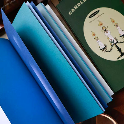 Flash sand/colored TN notebook Retro Striped Book Notebook Journal notebook collage book blank notebook