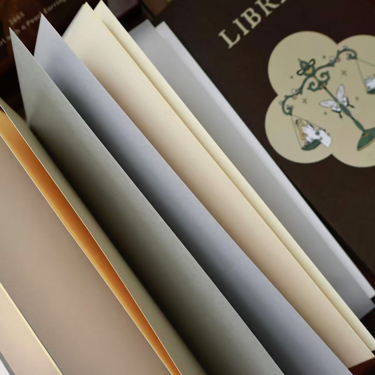 Flash sand/colored TN notebook Retro Striped Book Notebook Journal notebook collage book blank notebook