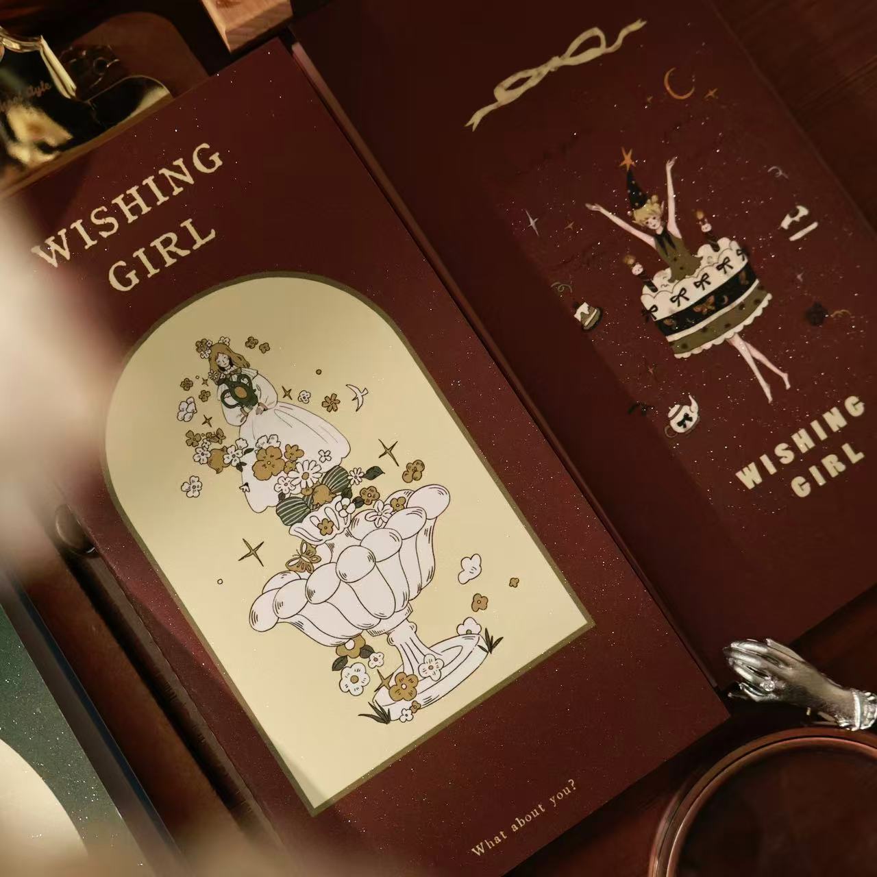 Flash sand/colored TN notebook Retro Striped Book Notebook Journal notebook collage book blank notebook