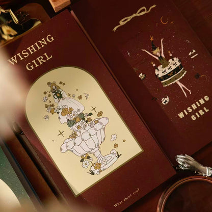 Flash sand/colored TN notebook Retro Striped Book Notebook Journal notebook collage book blank notebook