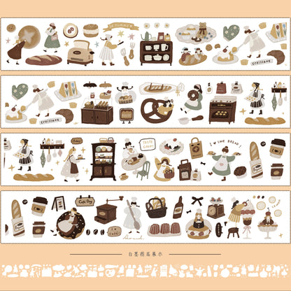 Bread Diary Collection Masking Tape | Cute  PET / Washi Tape