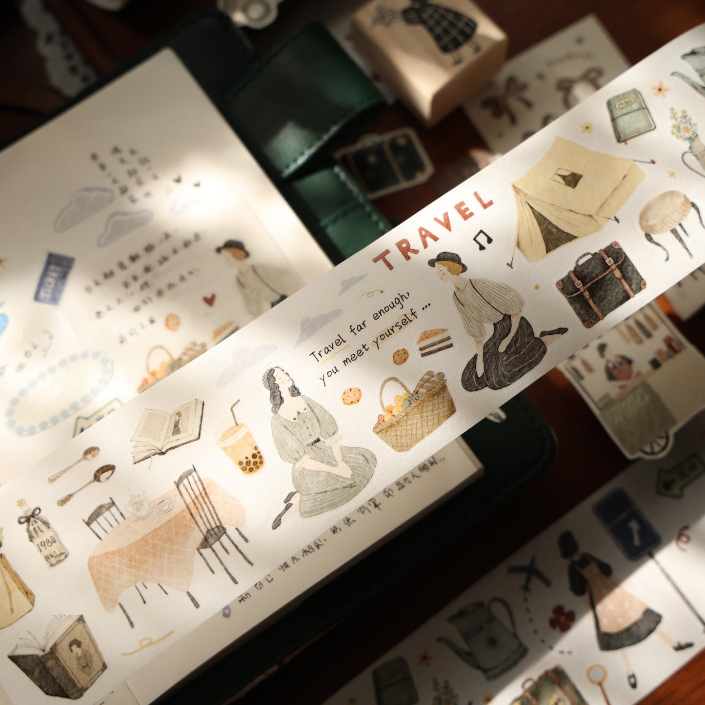 Travel diary Collection Masking Tape | Cute  PET / Washi Tape