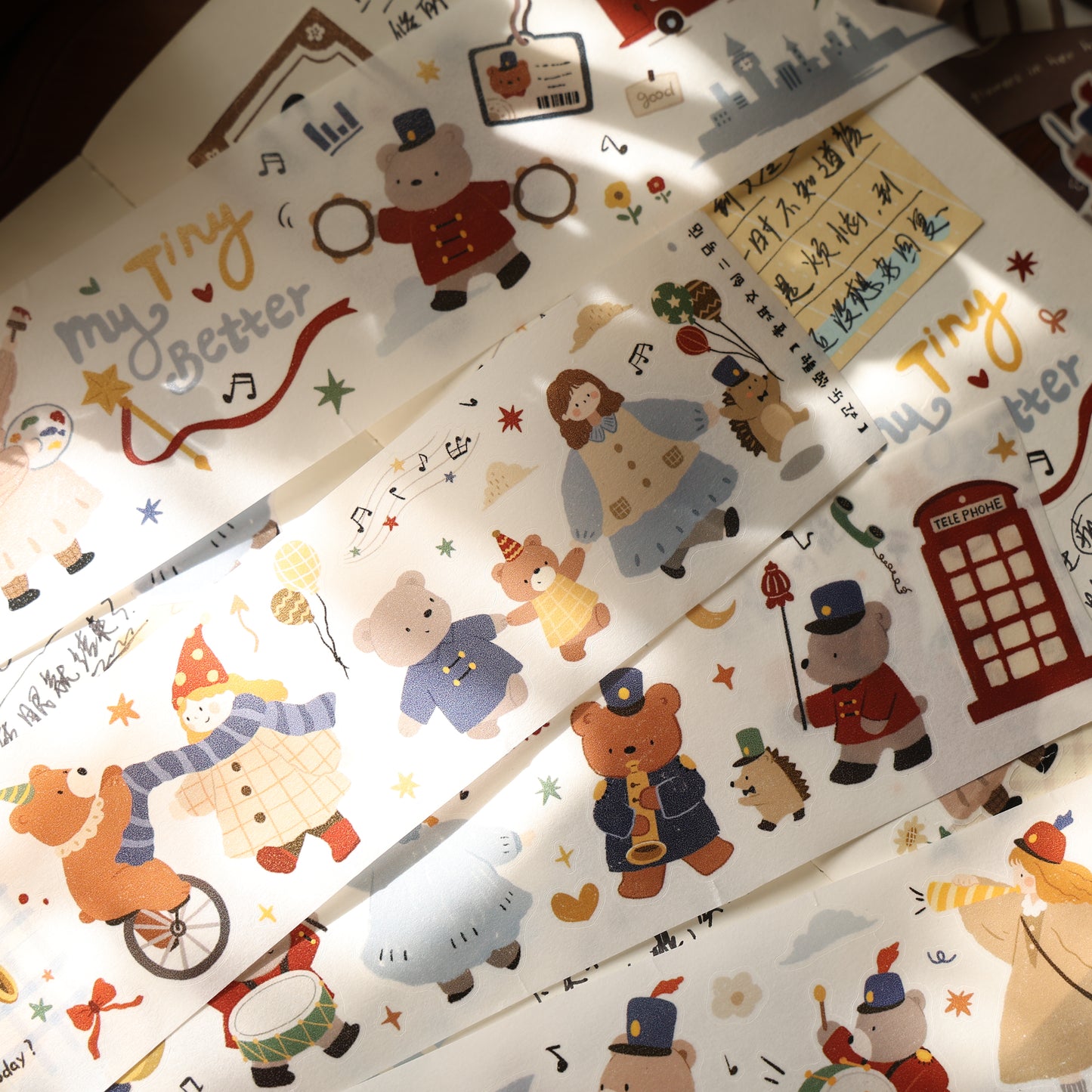 Carols of joy Collection Masking Tape | Cute  PET / Washi Tape