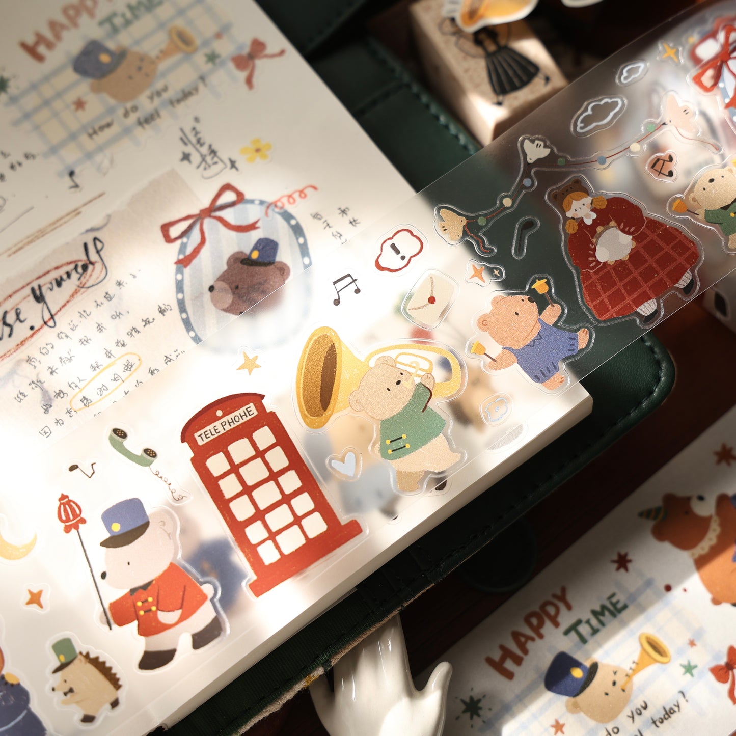 Carols of joy Collection Masking Tape | Cute  PET / Washi Tape