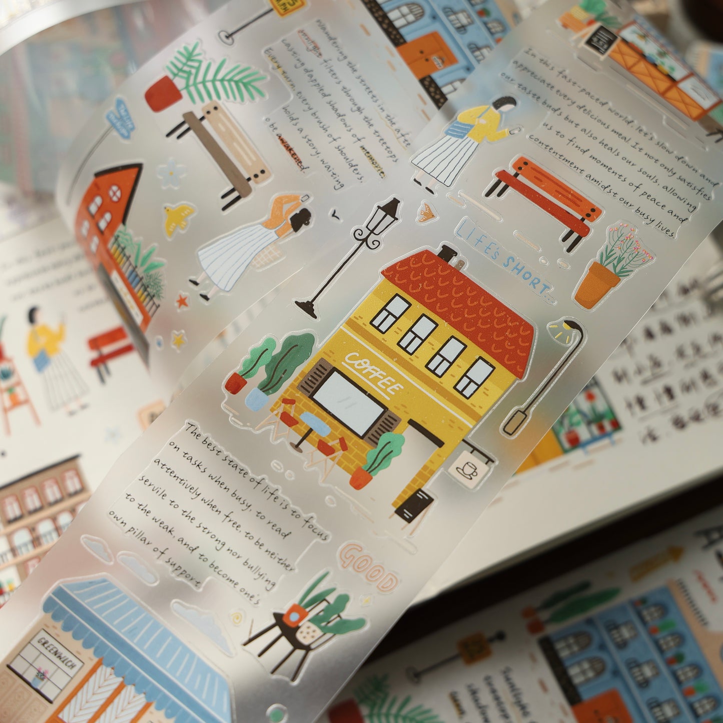 Street corner shop Collection Masking Tape | Cute  PET / Washi Tape