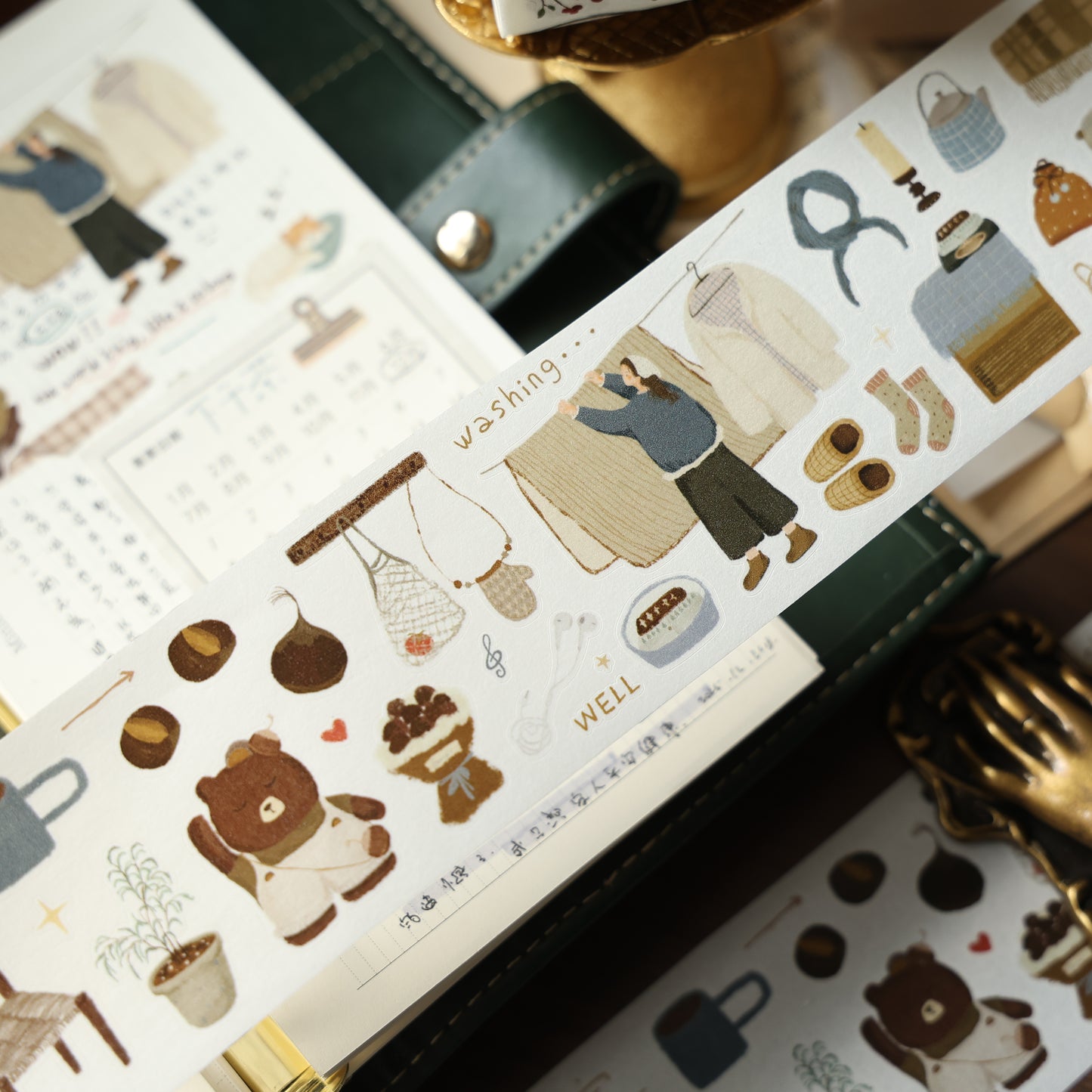 The life like salted fish Collection Masking Tape | Cute  PET / Washi Tape