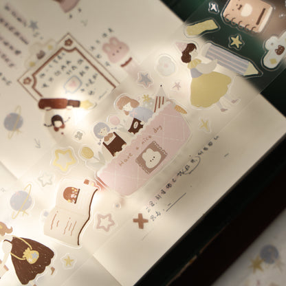 Stationery Planet Collection Masking Tape | Cute  PET / Washi Tape