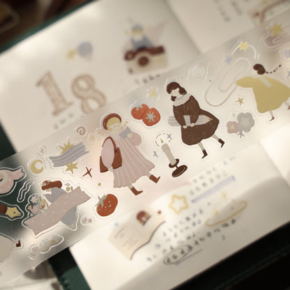 Stationery Planet Collection Masking Tape | Cute  PET / Washi Tape