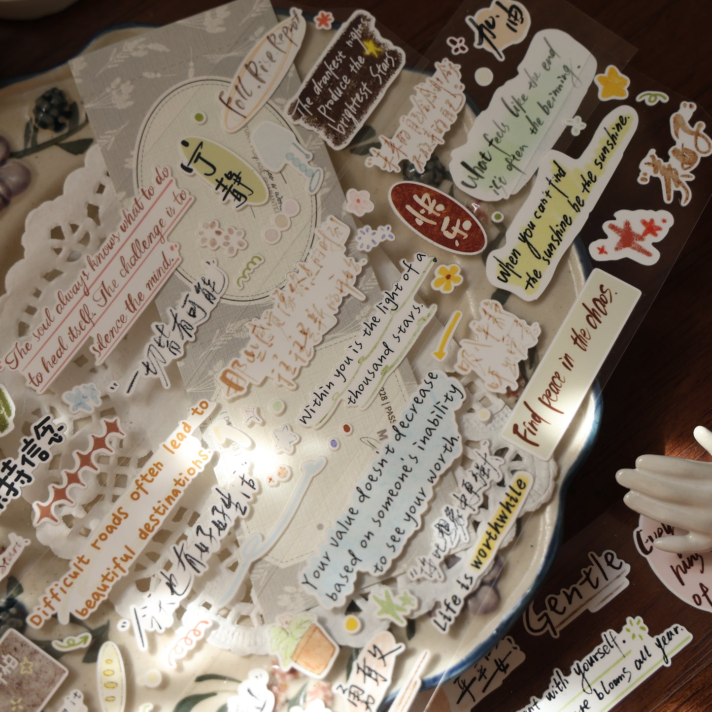 Words come alive Collection Masking Tape | Cute  PET / Washi Tape