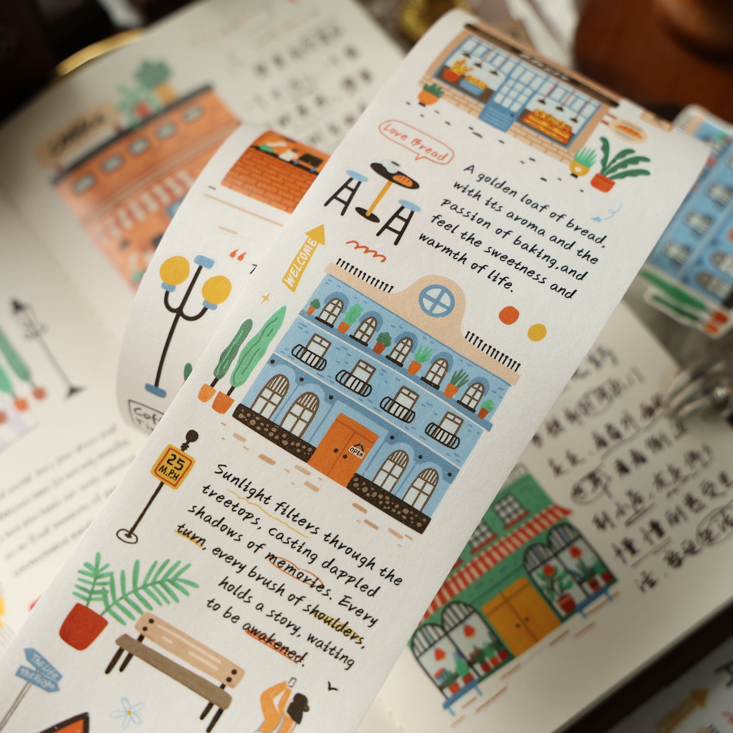 Street corner shop Collection Masking Tape | Cute  PET / Washi Tape