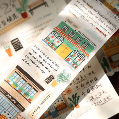 Street corner shop Collection Masking Tape | Cute  PET / Washi Tape