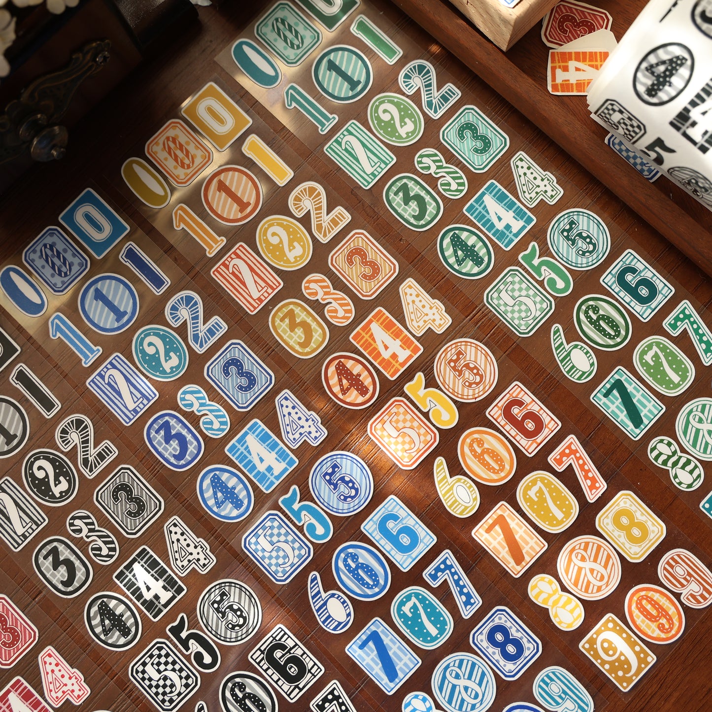 Number Matching Collection Masking Tape | Cute  PET / Washi Tape