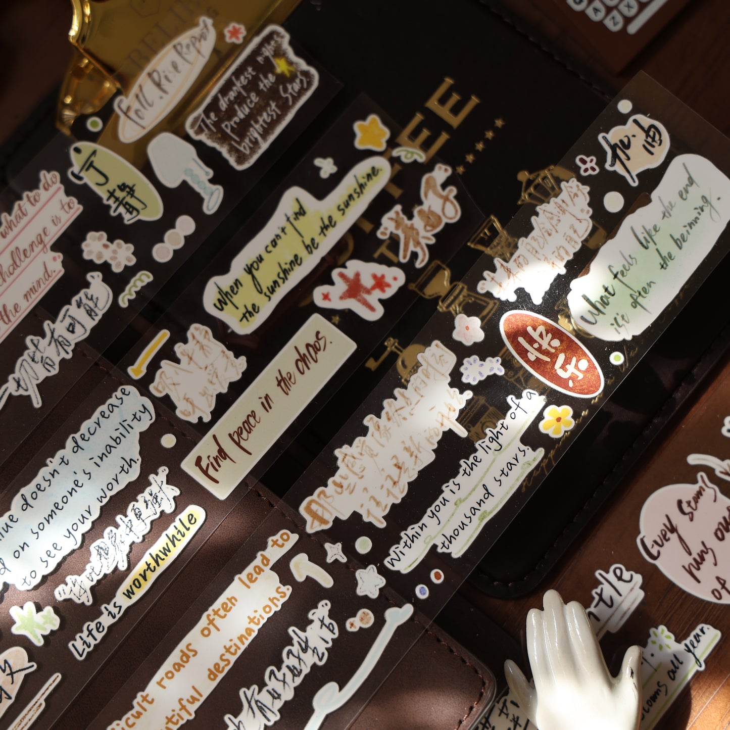 Words come alive Collection Masking Tape | Cute  PET / Washi Tape