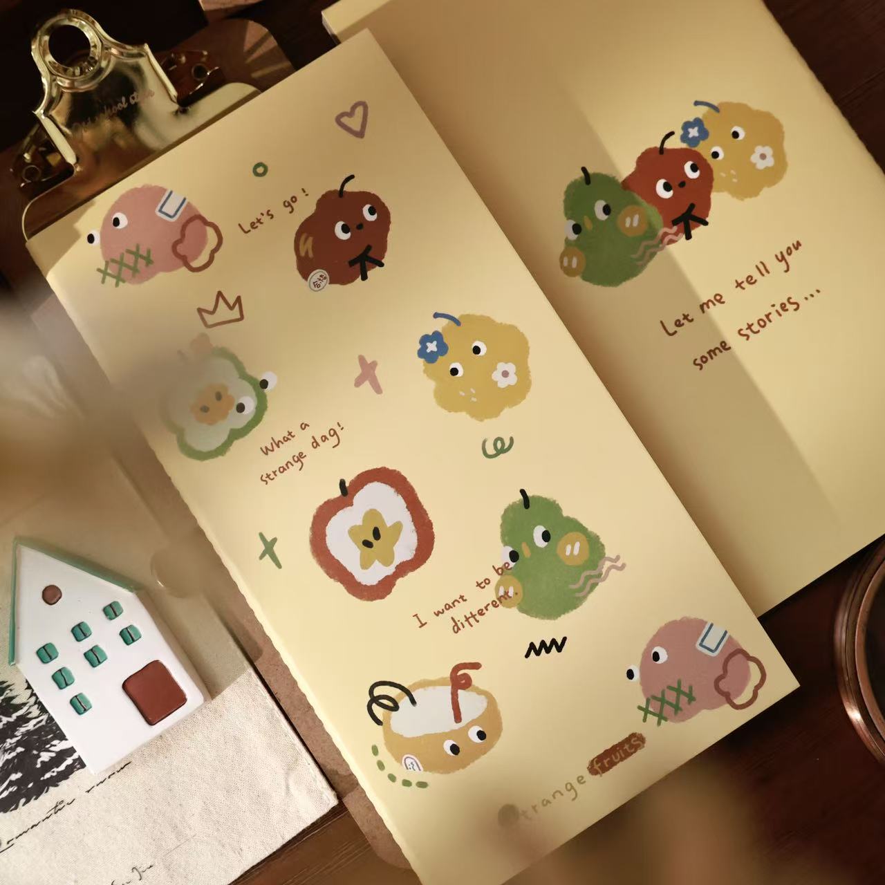 Flash sand/colored TN notebook Retro Striped Book Notebook Journal notebook collage book blank notebook