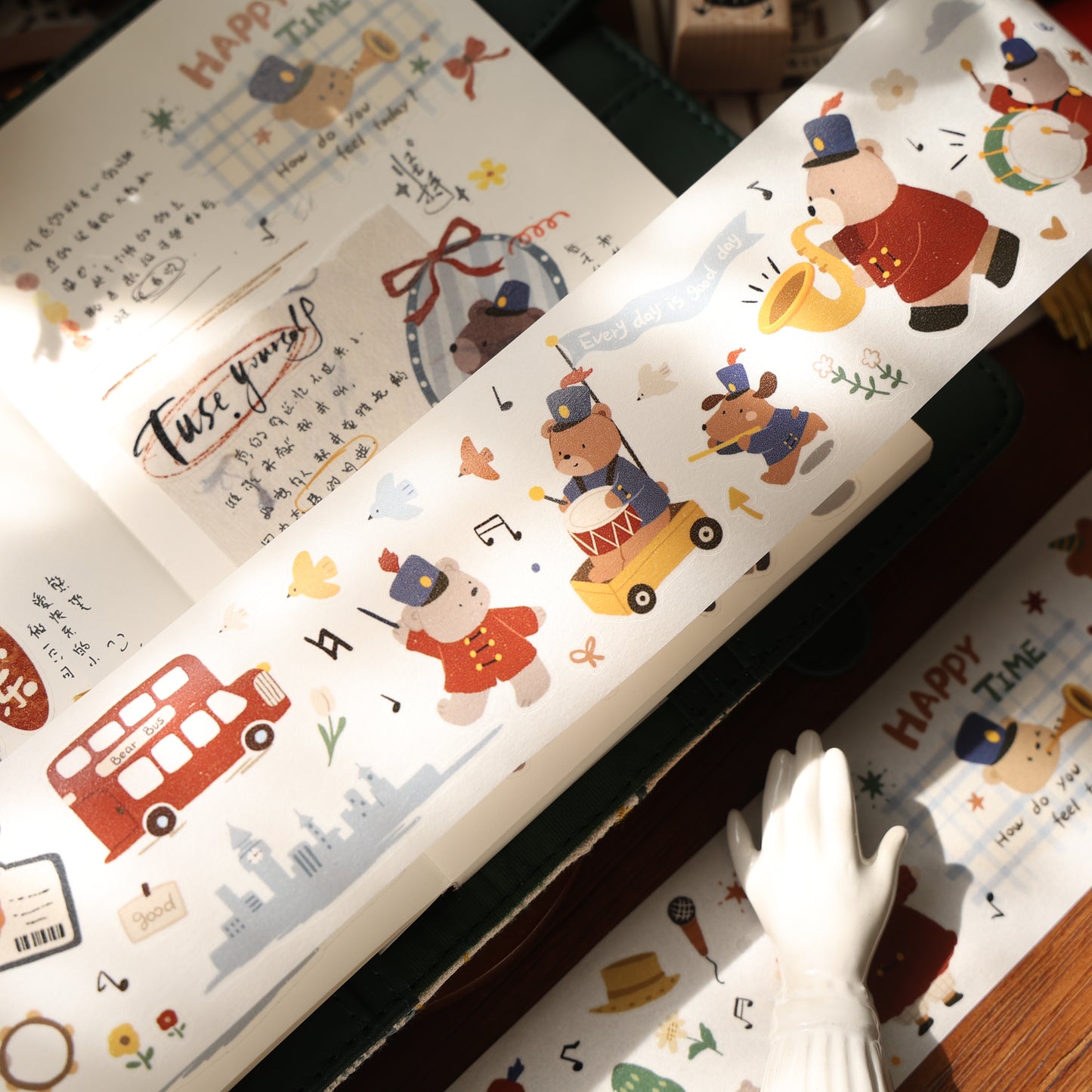 Carols of joy Collection Masking Tape | Cute  PET / Washi Tape