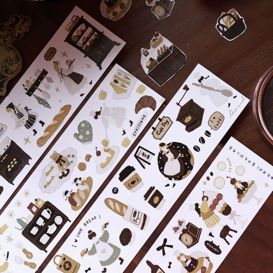 Bread Diary Collection Masking Tape | Cute  PET / Washi Tape