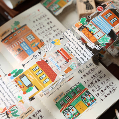 Street corner shop Collection Masking Tape | Cute  PET / Washi Tape