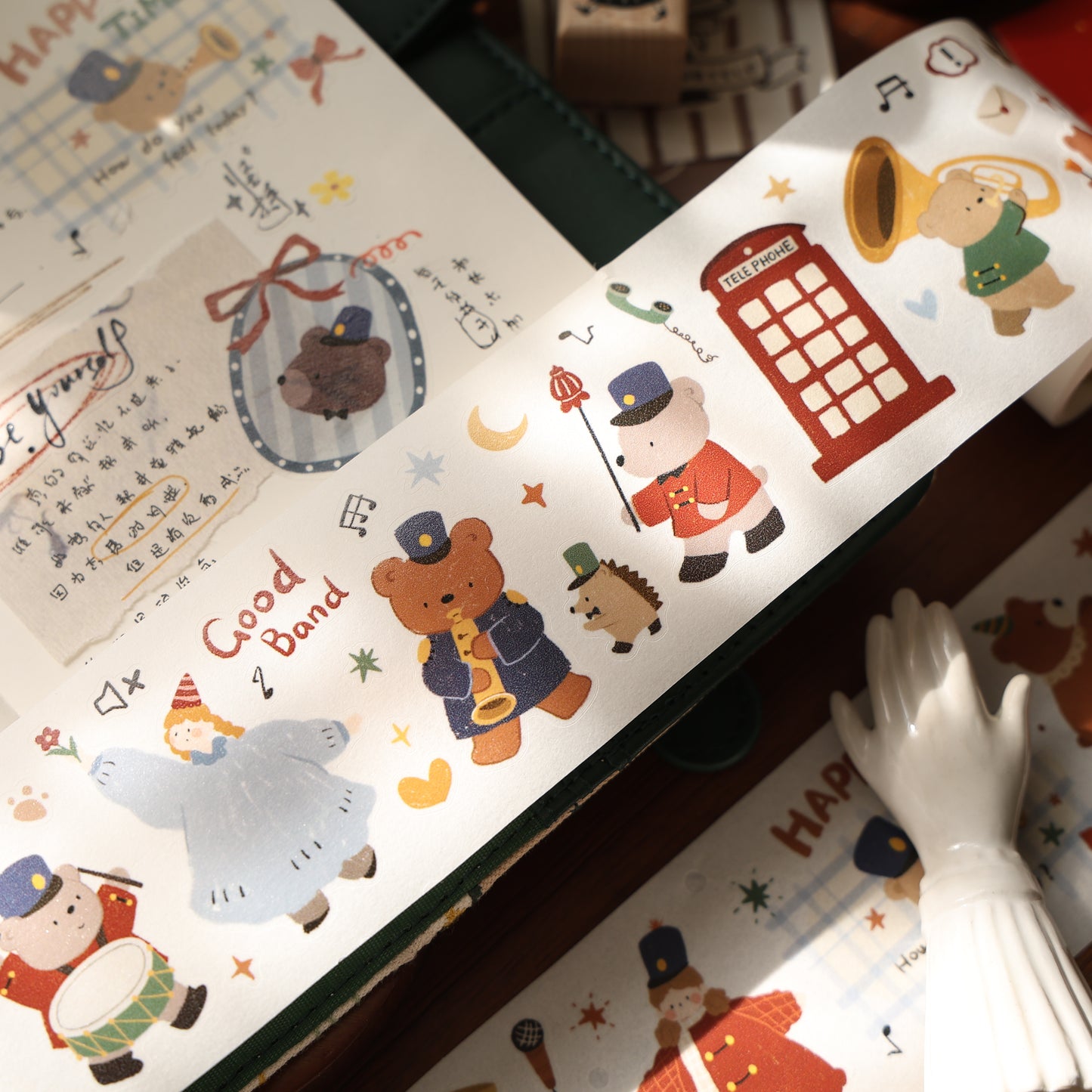 Carols of joy Collection Masking Tape | Cute  PET / Washi Tape
