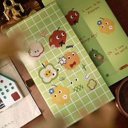 Flash sand/colored TN notebook Retro Striped Book Notebook Journal notebook collage book blank notebook