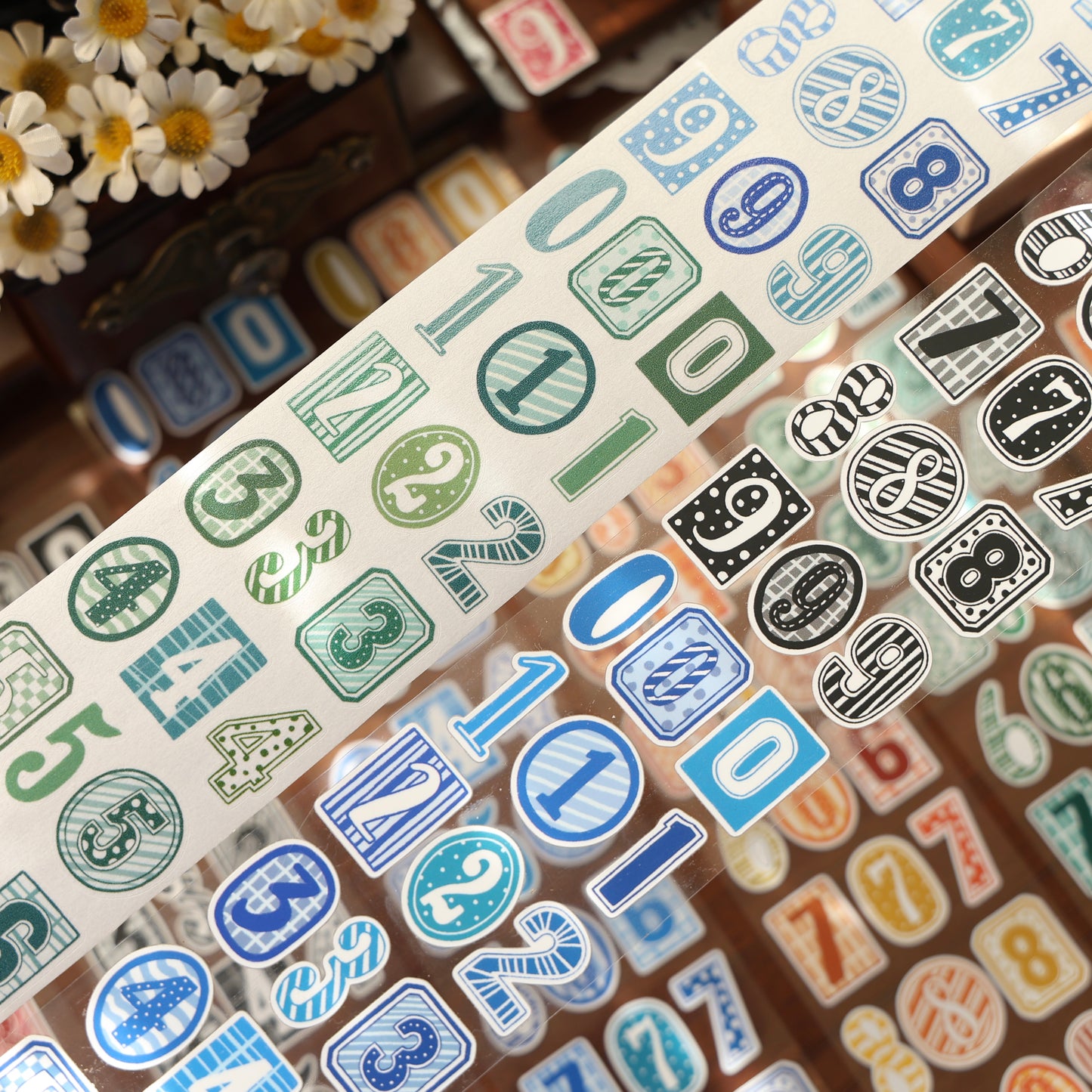 Number Matching Collection Masking Tape | Cute  PET / Washi Tape