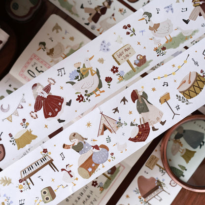Forest concert Collection Masking Tape | Cute  PET / Washi Tape