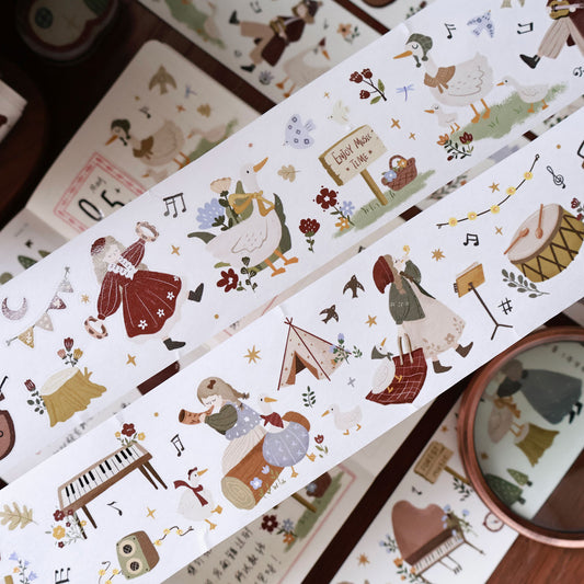 Forest concert Collection Masking Tape | Cute  PET / Washi Tape