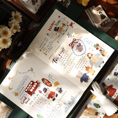 Carols of joy Collection Masking Tape | Cute  PET / Washi Tape