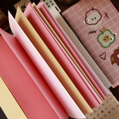 Flash sand/colored TN notebook Retro Striped Book Notebook Journal notebook collage book blank notebook