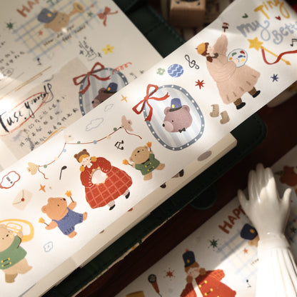 Carols of joy Collection Masking Tape | Cute  PET / Washi Tape