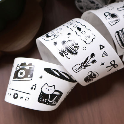 Cat cafe daily life Collection Masking Tape | Cute  PET / Washi Tape