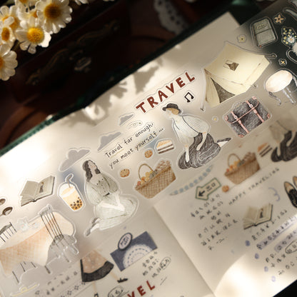 Travel diary Collection Masking Tape | Cute  PET / Washi Tape